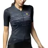 Image de Alé Cycling Maillot à Manches Courtes PR.E Megabyte pour Femme, Noir, S