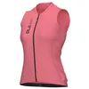 Image de Alé Cycling Maillot sans Manches Pragma Colour Block pour Femme, Rose, L, Rose, L