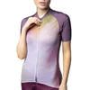 Image de Alé Cycling Maillot à Manches Courtes Gravel Monsone pour Femme - Aubergine - M