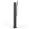 Image de Arkema Design JG140 Douche solaire portable avec mélangeur et douche à main en aluminium, Noir