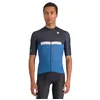 Image de Sportful Homme Pista Maillot, Galaxy Blue Blue Jeans, S