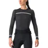 Image de Castelli Maillot de corps sans couture en laine mérinos à manches longues pour femme pour vélo de route et vélo de gravier, noir, Large-X-Large