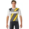 Image de Castelli Heritage Jersey Noir/Blanc-Jaune-XL