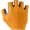 Image de CASTELLI Gant expresso pour homme, gants de cyclisme à doigts courts avec rembourrage et protection UPF pour vélo de route et de gravier, orange vif, taille M