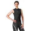 Image de CASTELLI, Sole Maillot sans manches pour femme, noir, Large