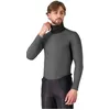 Image de CASTELLI Flanders 2 Maillot de corps chaud pour homme avec cache-cou pour vélo sur route froide et balades à vélo, gris, Taille S