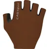 Image de CASTELLI Gant espresso pour homme, gants de cyclisme à doigts courts avec rembourrage et protection UPF pour cyclisme sur route et gravier, moka profond, moyen