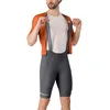Image de CASTELLI Espresso 2 Bibshort Salopette de cyclisme pour homme avec rembourrage de siège et support élastique pour la marche de résistance, Gris fumé., L