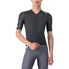 Image de CASTELLI Espresso 2 Jersey pour homme, UPF 30 Performance Cycling Jersey pour entraînement par temps chaud, longues promenades et utilisation quotidienne sur la route, Noir , XL