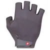 Image de CASTELLI Competizione 3 Gant de cyclisme respirant à doigts courts avec rembourrage en mousse et poignée en silicone   Gris fumé   Taille S
