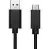 Image de ewent synchronisation câble Super Speed USB 3.0 Type A mâle à mâle B/C 3.1 réversible Vitesses de Transfert de données allant jusqu'à 5 Gbit/s, 1.0 m