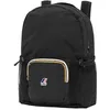 Image de K-Way Le Vrai 4.0 Michel Sac à dos, noir pur, nylon Ripstop imperméable, 42 x 32 x 14 cm