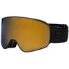 Image de Lunettes de ski noires avec protection anti-buée et UV pour adulte de Briko IT