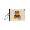 Image de RUE MADAM PARIS pour femme. 1498 Pochette Marvin Hiver blanc, noir (OSFA), Casuel, Polyuréthane