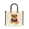 Image de RUE MADAM PARIS pour femme. 1497 Marvin Mini Tote Hiver blanc, noir (OSFA), Casuel, Polyuréthane