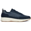 Image de Geox - Baskets en Velours de Cuir Radente bleu marine 40