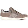 Image de Geox - Baskets en Velours de Cuir Myria beiges 36