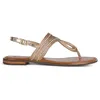 Image de Geox Femme D Sozy Plus E Sandales Plates, DK Or, 35 EU