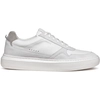 Image de Geox - Sneakers en cuir suédé Deiven blanc cassé / blanc 42