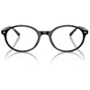Image de Ray-Ban Cadre pour lunettes de prescription unisexe pour adulte, Noir (Black/Demo Lens), 51 mm