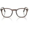 Image de Persol Po3007v Cadres de lunettes de vue carrées, Brun, 52 mm