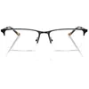 Image de Emporio Armani Montures de lunettes rectangulaires pour homme Ea1171, Noir mat/verres de démonstration, 57 mm