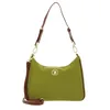 Image de U.S. Polo Assn. - Sac à main Houston Hobo en Nylon, olive verte-marron (26 X 9 X 30 cm)
