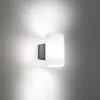 Image de Ailati Applique d'extérieur LED Bianca, gris foncé, plastique