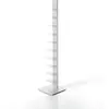 Image de BBB Italia Sapiens Bibliothèque à colonne verticale blanche H 152 cm, 10 étagères de Bruno Rainaldi