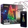 Image de Twinkly Strings 400 LED RGB, Bande LED Intérieur et Extérieur, Lumières LED Smart Multicolores, Compatible avec Alexa et Google Home, IP44, Contrôlée par App, Fil Noir, 32m