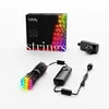 Image de Twinkly Strings 100 LED RGB, Bande LED Intérieur et Extérieur, Lumières LED Smart Multicolores, Compatible avec Alexa et Google Home, IP44, Contrôlé par App, Fil Noir, 8m