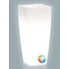 Image de Tekcnoplast Stilo Square Bright   33 x 33 cm   H 70 cm. LED Multicolore avec Batterie.