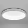 Image de Stilnovo Plafonnier LED Reflexio, Ø 46 cm, blanc