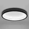 Image de Stilnovo Plafonnier LED Reflexio, Ø 46 cm, noir