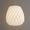 Image de Fontana Arte Suspension de designer Pinecone en verre opale