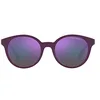 Image de Emporio Armani Lunettes de soleil rondes Ea4185 pour femme, Violet, 47 mm