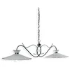 Image de Balancelle 2 lumières collection Ravenna C898 noir dégradé argent