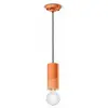 Image de Ferroluce Suspension PI, cylindrique, Ø 8 cm orange