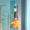 Image de Ferroluce Suspension Lariat en céramique, haut 70 cm, jaune