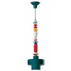 Image de Suspension H91 Decò Lariat Collection C2532 1 lumière Finition vert pétrole
