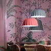Image de Ferroluce Suspension Madame Gres Céramique hauteur 18cm rose