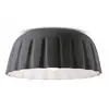 Image de Ferroluce Plafonnier Madame Gres Céramique 17 cm anthracite