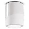 Image de Plafonnier Petit Vintage Decò Pi Céramique Blanc brut 1 Lumière E27