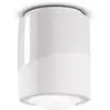 Image de Ferroluce Plafonnier PI, cylindrique, Ø 12,5 cm blanc