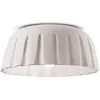 Image de Ferroluce Plafonnier Madame Gres Céramique, hauteur 17 cm, blanc