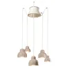 Image de Suspension Berimbau 5 Lumières Decò En Céramique C2605 Gris Sable