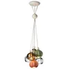 Image de Suspension Afoxè Composition 6 lumières grappe céramique Made in Italy C2646