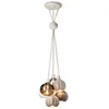 Image de Suspension Afoxè Composition 6 lumières grappe céramique Made in Italy C2656