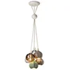 Image de Suspension Afoxè Composition 6 lumières grappe céramique Made in Italy C2658