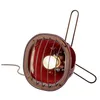 Image de Lustre Vintage Industrial Fer Et Céramique Bordeaux 1 Lumière E27